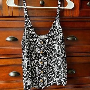 flowy hollister tank top, large